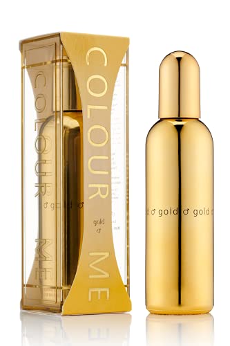Colour Me Gold Homme - Fragrance for Men - 90ml Eau de Parfum, by Milton-Lloyd