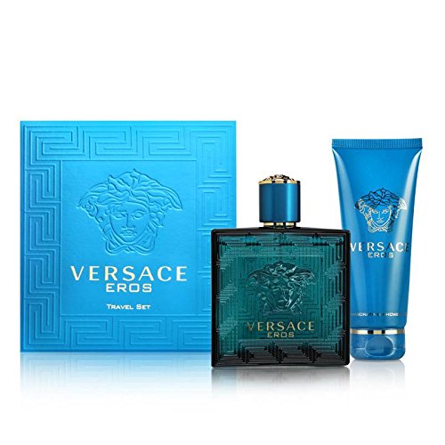 Versace Eros Coffret: Eau De Toilette Spray 100ml + Shower Gel 100ml 2pcs